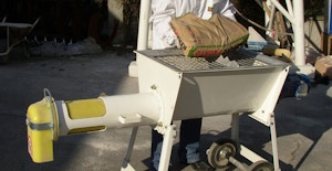 WETMIX BAGS Mörtelmischer mit Sackaufgabe WETMIX BAGS Mörtelmischer mit Sackaufgabe