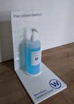 Desinfektionsaufsteller