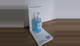 Desinfektionsaufsteller Desinfektionsaufsteller