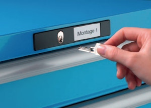 Schubladenschrank H383xB565xT725 1x50 1x100 1x150 lichtblau VA.75kg KeyLock Schubladenschrank H383xB565xT725 1x50 1x100 1x150 lichtblau VA.75kg KeyLock