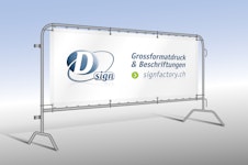 10 Stk. Banner Standard Absperrgitter im Format 233 x 75 cm 10 Stk. Banner Standard Absperrgitter im Format 233 x 75 cm
