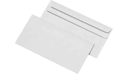 Selbstklebehüllen DL, Offset weiß Selbstklebehüllen DL, Offset weiß