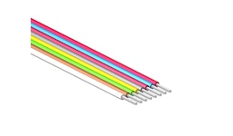 Flachbandleitung FBL | 0,14mm bis 0,75mm | farbcodiert Flachbandleitung FBL | 0,14mm bis 0,75mm | farbcodiert