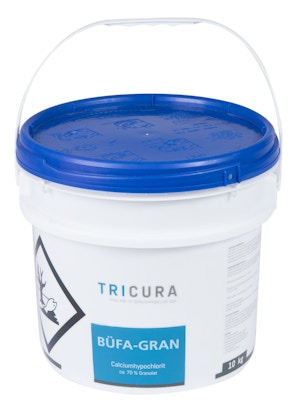 BÜFA-GRAN Calciumhypochlorit ca.70% Aktivchlor (14-50 mesh) BÜFA-GRAN Calciumhypochlorit ca.70% Aktivchlor (14-50 mesh)