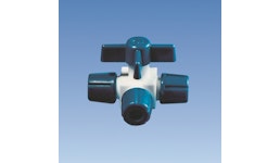 3-Weg-Hahnen PTFE ø 8 mm 3-Weg-Hahnen PTFE ø 8 mm