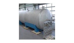 Wasserfiltertank mit Bogensiebe Wasserfiltertank mit Bogensiebe