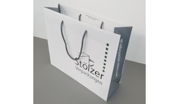 Papiertragetasche "Stölzer Verpackungen" Papiertragetasche "Stölzer Verpackungen"
