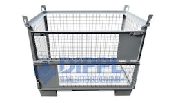 Gitterbox mit Kranösen Gitterbox mit Kranösen