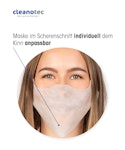 Behelfs- Einweg-Mund- und Nasenschutz