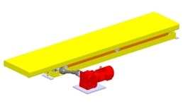 Flachriemenhubtisch mit Doppelkurven (schmal) Flachriemenhubtisch mit Doppelkurven (schmal)