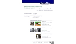 PlanoTek CNPTFE als Entformungshilfe und Belagsverhinderung bei Elastomerverarbeitung PlanoTek CNPTFE als Entformungshilfe und Belagsverhinderung bei Elastomerverarbeitung