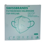SWISSBRANDS filtrierende Halbmaske Typ FFP2 NR 3 Stück SWISSBRANDS filtrierende Halbmaske Typ FFP2 NR 3 Stück