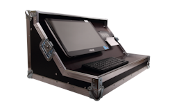 Flightcase mit integrierter Registrierkasse, Flightcase als Produktverpackung, Flight case mit Aluminiumprofilen Flightcase mit integrierter Registrierkasse, Flightcase als Produktverpackung, Flight case mit Aluminiumprofilen