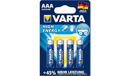 Varta Micro 4903 110 414 HIGH ENERGY in 4er-Blister - DE - Varta Micro 4903 110 414 HIGH ENERGY in 4er-Blister - DE -