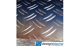 Aluminium Riffelblech Duett 1,5/2,0mm Stärke Aluminium Riffelblech Duett 1,5/2,0mm Stärke