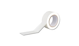 Easy-Tape Bodenmarkierungsband aus robustem PVC, weiß Easy-Tape Bodenmarkierungsband aus robustem PVC, weiß