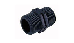 PP Doppelnippel 3/4" AG auf 3/4" AG PP Doppelnippel 3/4" AG auf 3/4" AG