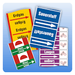 Rohrleitungskennzeichnungssysteme