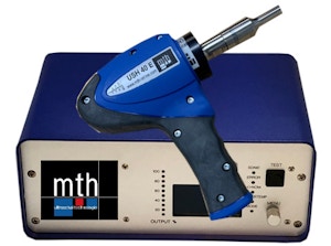 Ultraschall-Handschweißgerät 800W/40kHz mit Handschweißpistole 40E -Paket- Ultraschall-Handschweißgerät 800W/40kHz mit Handschweißpistole 40E -Paket-