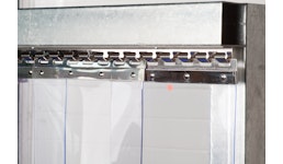 PVC Streifenvorhang Hakensystem (offene Haken), PVC Lamellenvorhang, Kühlraum Tür Kühlzelle Tiefkühlraum PVC Streifenvorhang Hakensystem (offene Haken), PVC Lamellenvorhang, Kühlraum Tür Kühlzelle Tiefkühlraum