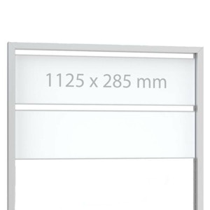 Ersatz-Text-Paneel für Leitsystem -InfoPan- Ersatz-Text-Paneel für Leitsystem -InfoPan-