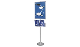 Plakat- und Prospektständer "HM Info A1" Plakat- und Prospektständer "HM Info A1"