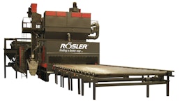 Rösler Rollenbahn-Strahlanlage Rösler Rollenbahn-Strahlanlage