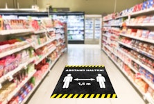 Vinylboden / Corona Hinweis