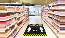 Vinylboden / Corona Hinweis Vinylboden / Corona Hinweis