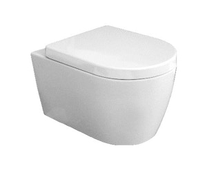 AQVAZONE Wand-Tiefspül-WC AQVA CERAMICA 52 x 36 cm, 3 l/4,5 l, Spülrandlos AQVAZONE Wand-Tiefspül-WC AQVA CERAMICA 52 x 36 cm, 3 l/4,5 l, Spülrandlos