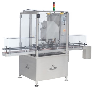 Vollautomatische Dosenverschließmaschine STA 2000 - STILLER Vollautomatische Dosenverschließmaschine STA 2000 - STILLER