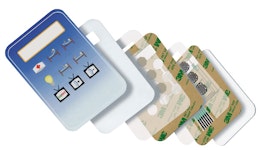 Bedienfolie mit Membranschalter Bedienfolie mit Membranschalter