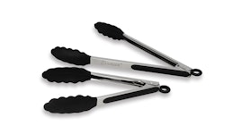 Linnuo Küchenzange Grillzange Salatzange Mehrzweckzange 2er Set Zange aus hochwertigem Edelstahl und hitzebeständigem S Linnuo Küchenzange Grillzange Salatzange Mehrzweckzange 2er Set Zange aus hochwertigem Edelstahl und hitzebeständigem S