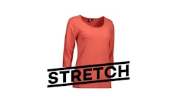 Stretch Damen T-Shirt | 3/4-Arm 591 von ID / Farbe: coral / 92Pr. BA...| Berufsbekleidung für den medizinischen Bereich Stretch Damen T-Shirt | 3/4-Arm 591 von ID / Farbe: coral / 92Pr. BA...| Berufsbekleidung für den medizinischen Bereich