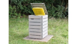 Mülltonnenbox für 80 L, 120 L und 240 L - viele Farben Mülltonnenbox für 80 L, 120 L und 240 L - viele Farben