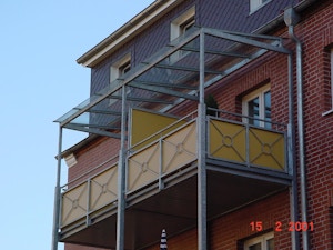 Balkone verzinkt mit Dach Balkone verzinkt mit Dach