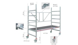 Fahrgerüst klappbar Modul 1, H=1'800 L=1'900mm, Typ 6177 Fahrgerüst klappbar Modul 1, H=1'800 L=1'900mm, Typ 6177