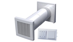 Dezentrale Wohnraumlüftung mit Wärmerückgewinnung Lüftungsgerät 55413 RA 50 Vents Dezentrale Wohnraumlüftung mit Wärmerückgewinnung Lüftungsgerät 55413 RA 50 Vents