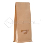 BOXpack® Flachbodenbeutel Kraftpapier/PET/CPP BOXpack® Flachbodenbeutel Kraftpapier/PET/CPP