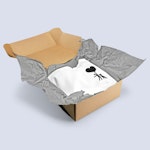 Seidenpapiere, Seidenpapier silber