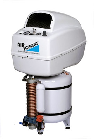 Ölfreie Dentalkompressor DE 50/254 Silent mit Adsorptionstrockner Ölfreie Dentalkompressor DE 50/254 Silent mit Adsorptionstrockner