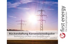 Rückerstattung von Konzessionsabgabe Rückerstattung von Konzessionsabgabe