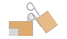 BD Athmer Athmer Fingerschutzprofile - Bandseite - Querschnitt BD Athmer Athmer Fingerschutzprofile - Bandseite - Querschnitt
