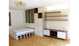 Schrank mit Bettsystem und Arbeitsplatz Schrank mit Bettsystem und Arbeitsplatz