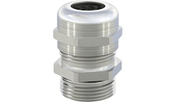 (10er Pack) M40x1,5 Kabelverschraubung/Klemmbereich: 19-28mm/Messing, vernickelt/ohne Gegenmutter (10er Pack) M40x1,5 Kabelverschraubung/Klemmbereich: 19-28mm/Messing, vernickelt/ohne Gegenmutter