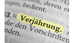 Achtung Verjährung ! Achtung Verjährung !