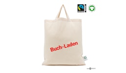 Baumwolltasche GOTS Standard kurze Griffe Baumwolltasche GOTS Standard kurze Griffe