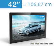 Point of Sale Werbedisplay 42 Zoll AD-PF42H7 Point of Sale Werbedisplay 42 Zoll AD-PF42H7