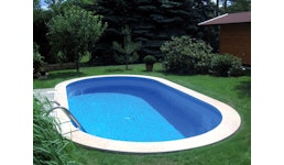 400 x 250 x 120 cm Poolfolie Ovalbecken 400 x 250 x 120 cm Poolfolie Ovalbecken