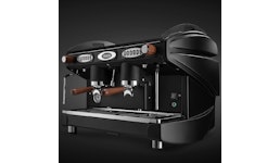 BFC LIRA WOOD Sonderedition Siebträger Espresso-Maschine, 2 Gruppen, Elektronik                                         